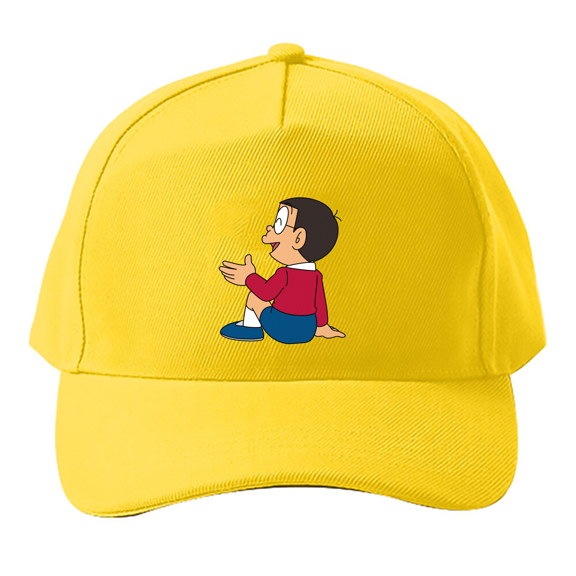 （画像用） ドラえもん 野比 のび太 Doraemon Nobita Nobi ベースボールキャップ 綿100％ 男女兼用 帽子 スポーツ